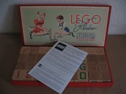 Wooden Blocks - ABC Blocks 36 Pieces Klodser {ABC Klodser} - Reissue