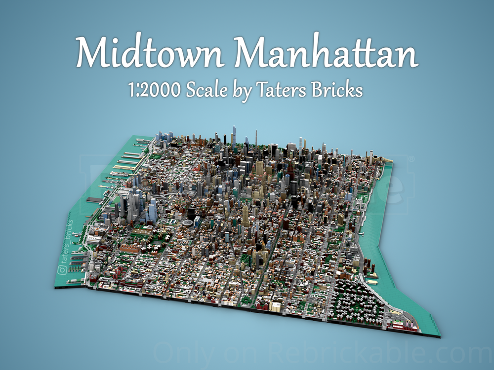 Lego Midtown Manhattan - New York City