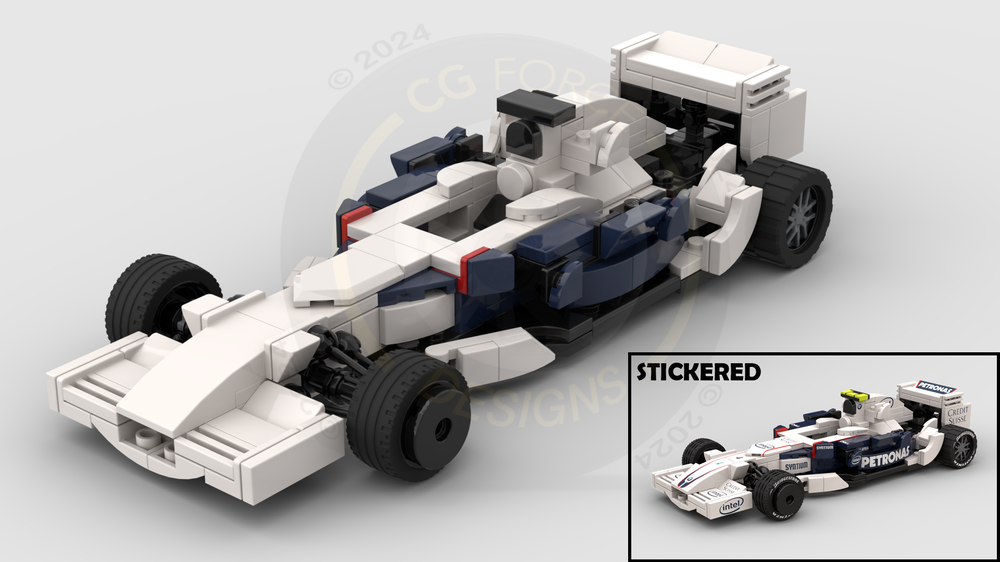 Lego F1 BMW Sauber F1.08