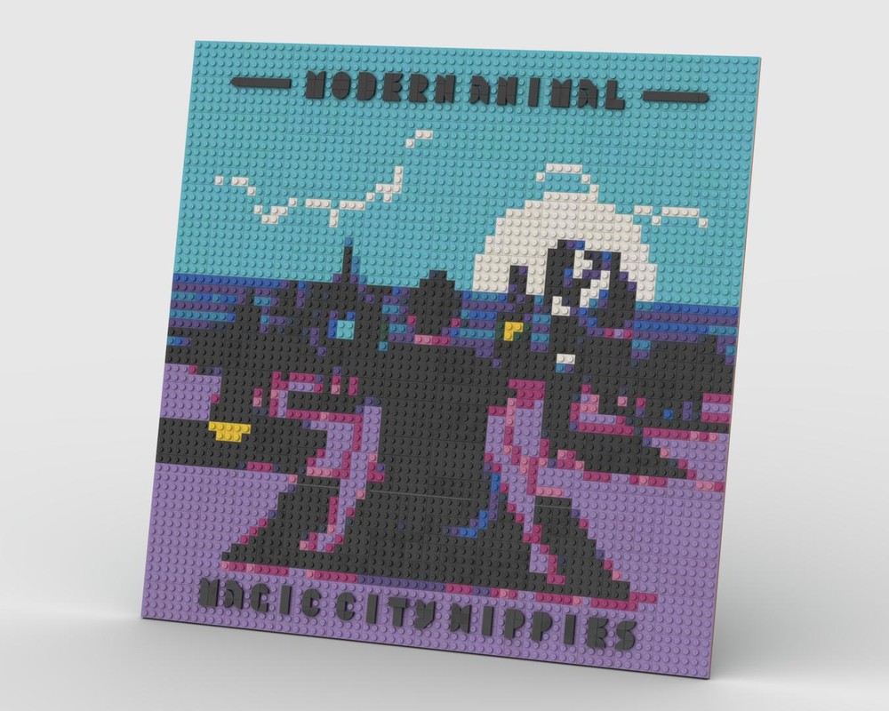 Lego Album Cover - Modern Animal