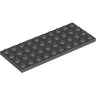 Plate 4 x 10 / Dark Gray