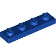 Plate 1 x 4 / Dark Blue-Violet