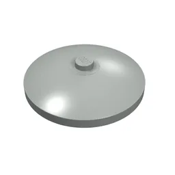 Dish 4 x 4 Inverted [Radar] / Light Gray