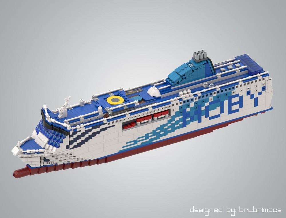 Lego Moby Aki (Building instructions only)