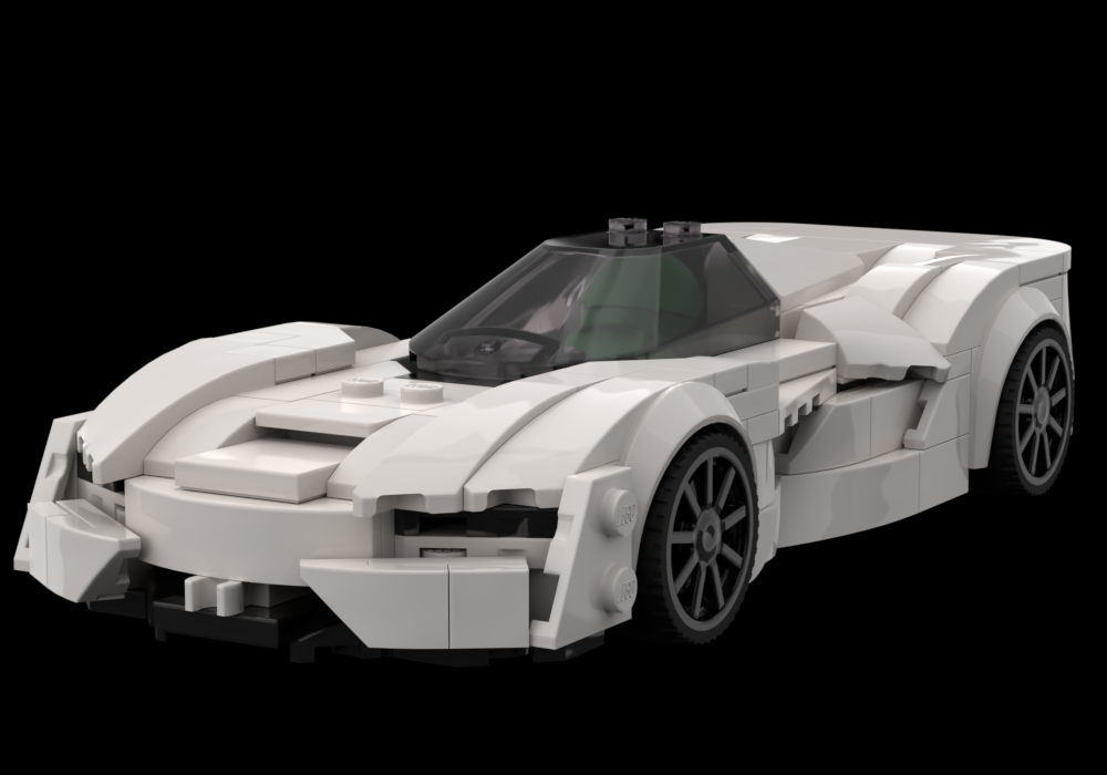 Lego Dodge SRT Tomahawk VGT (White)