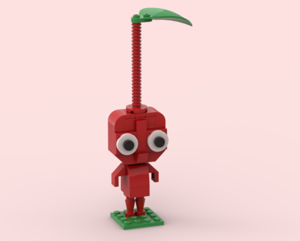 Lego Red Pikmin