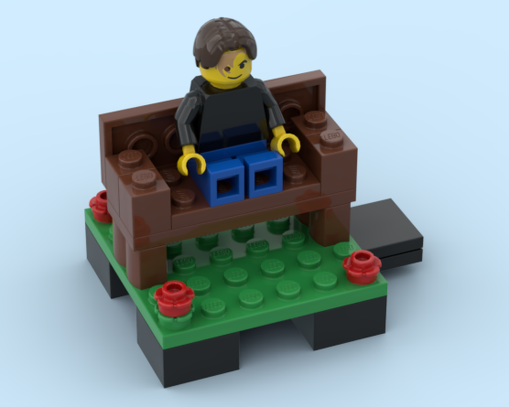 Lego bench