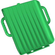 Lego Duplo Airplane Cargo Door with Two Handles / Green