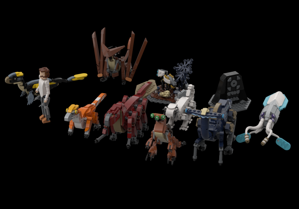 Lego Sapients / Sophonts of The Orchard of Life