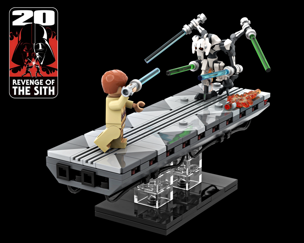 Lego General Grievous V/S Obi Wan Kenobi