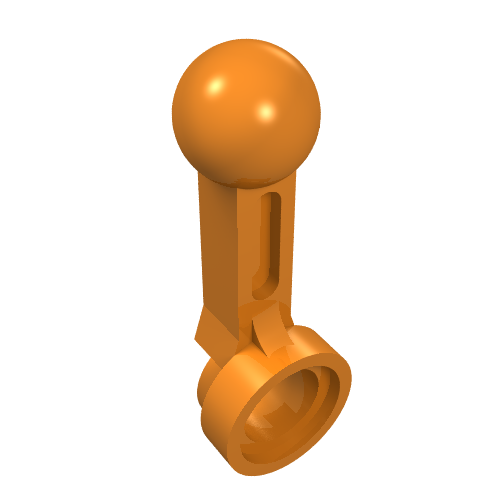 Lego Technic Engine Connecting Rod / Orange