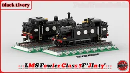 (Black) LMS Fowler Class 3F 'Jinty' (8w)