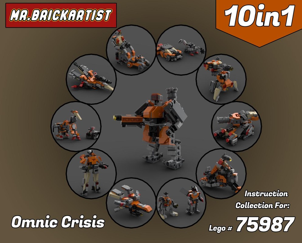 Lego Omnic Crisis : 10in1 for #75987