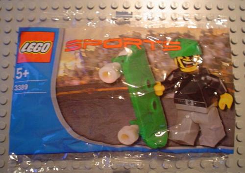 Lego Skateboarder Bill Chupa Chups Promotional