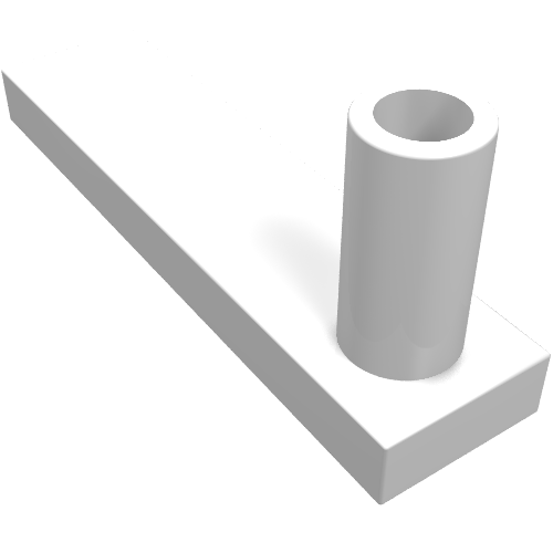Lego Fence Gate 1 x 4 x 2 Base / White