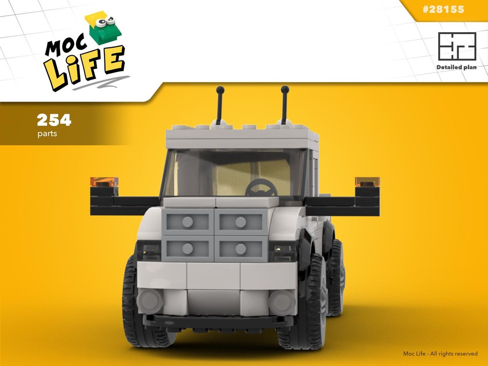 Lego Ram 1500 extended cab small bed