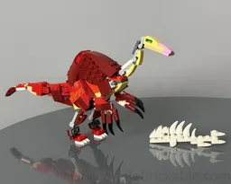 31379 Deinocheirus mirificus (minifig scale)