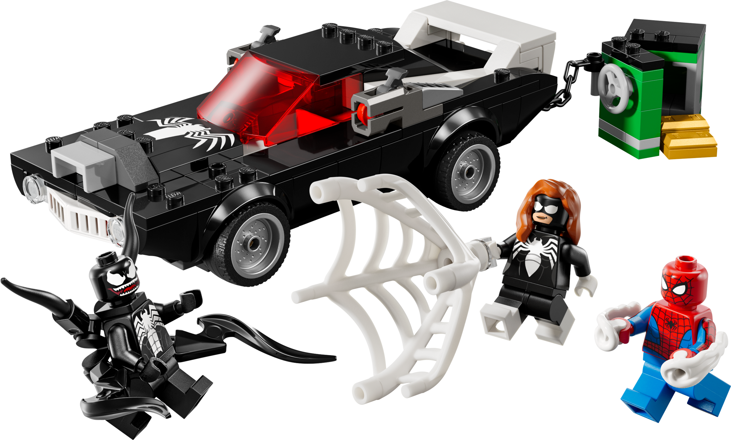 Lego Spider-Man vs. Venom Muscle Car