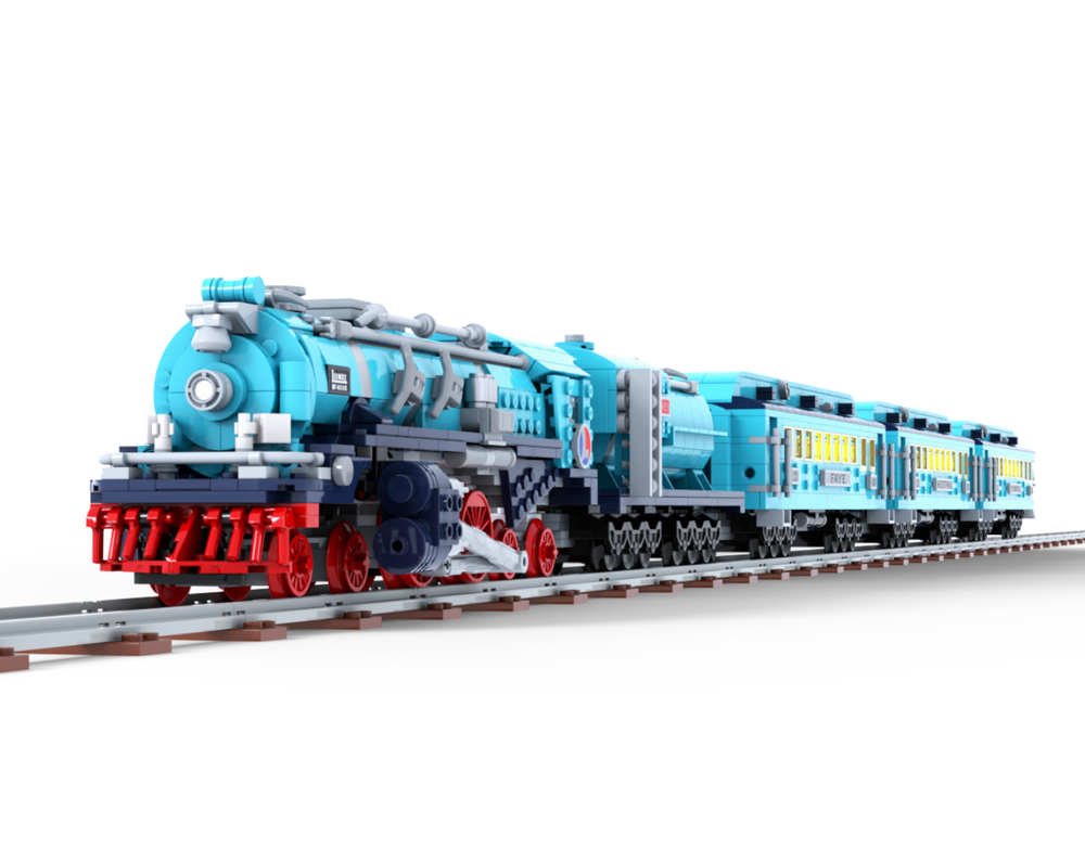 Lego The Blue Comet Train