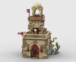 Arab castle tower