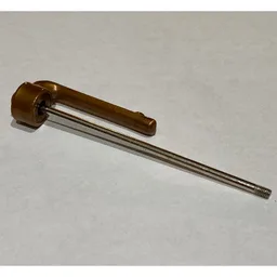 Pen Shaft, with Pocket Clip [Plain] / Flat Dark Gold
