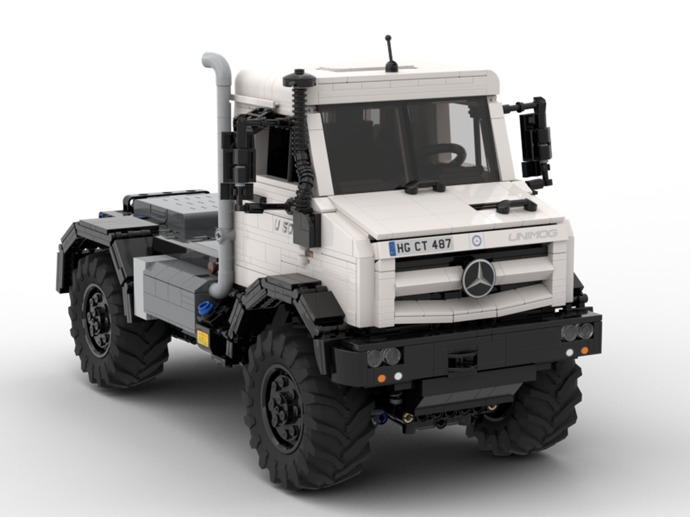 Lego MERCEDES-BENZ UNIMOG U5023 (modular attachments) with Control+