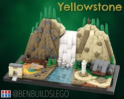 Yellowstone National Park Diorama