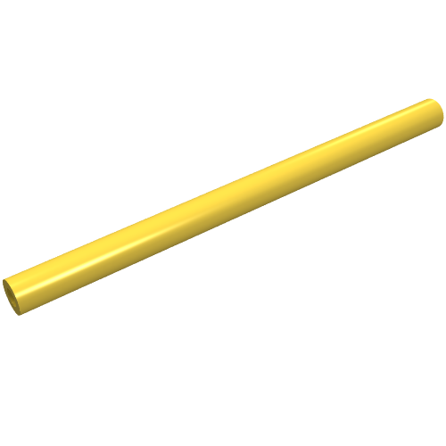 Lego Hose Rigid 3mm D. 44L / 35.2cm / Yellow