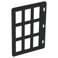 Duplo Door 1 x 4 x 4 with Nine Panes