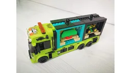 Container carrier truck