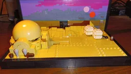 A New Hope Binary Sunset Diorama