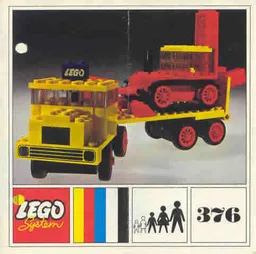 Low-Loader with Excavator