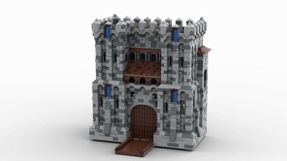 Lego H14 Main Gatehouse for my medieval castle