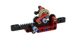 Gear Rack to One-Way-Rotation #1