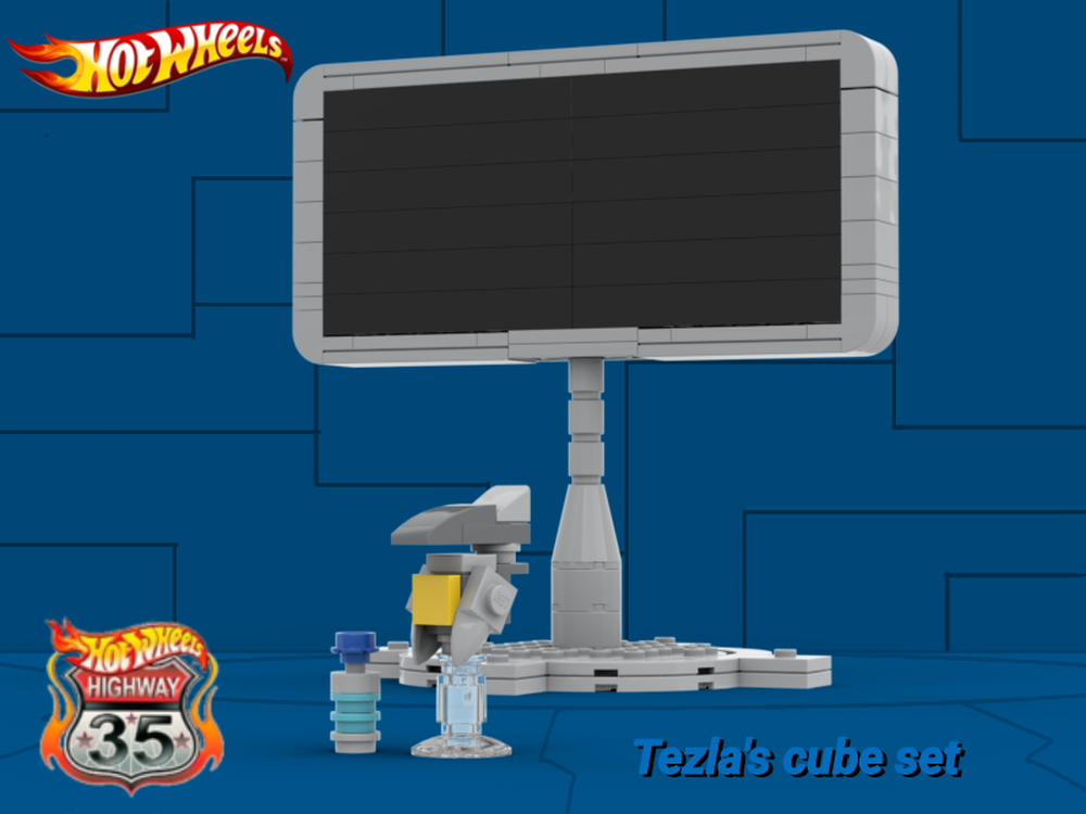 Lego Hot Wheels Highway 35 - Tezla's cube set