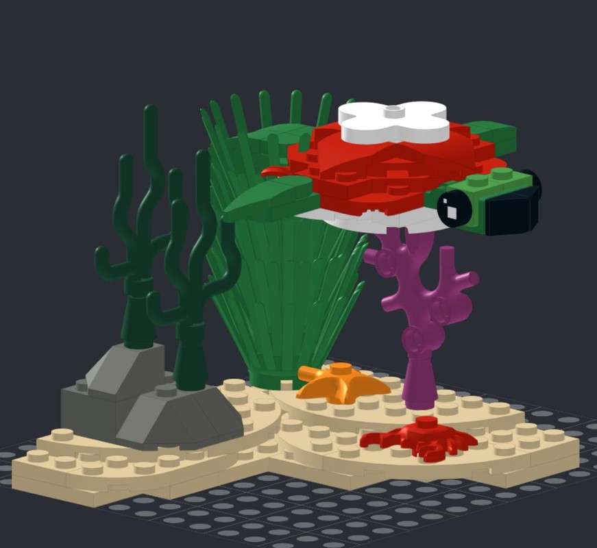 Lego Sea Turtle Decor
