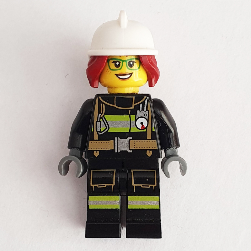 Lego Freya McCloud, Black Firesuit