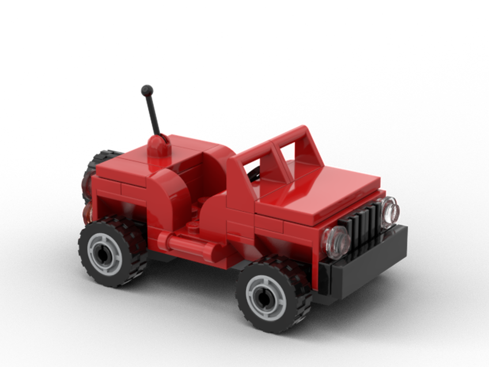 Lego Bill's upgraded Hill climber