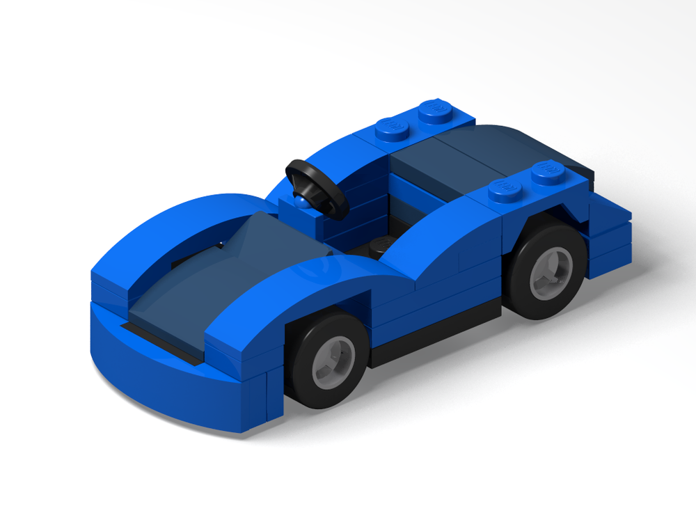 Lego Blue car
