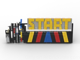 Start-Finish Sign
