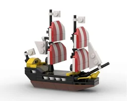 Mini Barracuda Pirate Ship