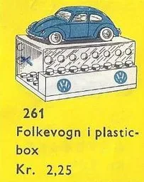 1:87 VW Beetle with Showroom