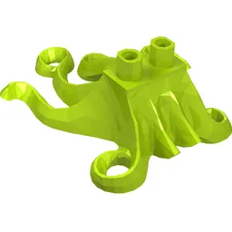 Lower Body with Tentacles / Lime