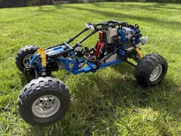 Blue Lightning Buggy