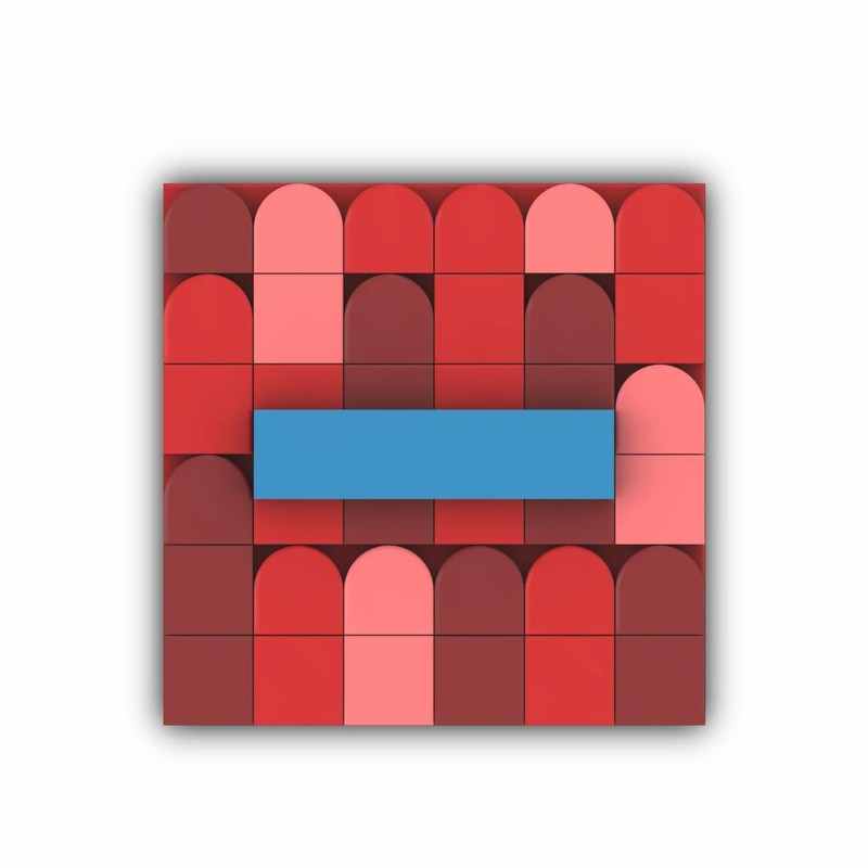 Lego BASTARD Mini Mosaic (Designed for LEGO X Levi's)
