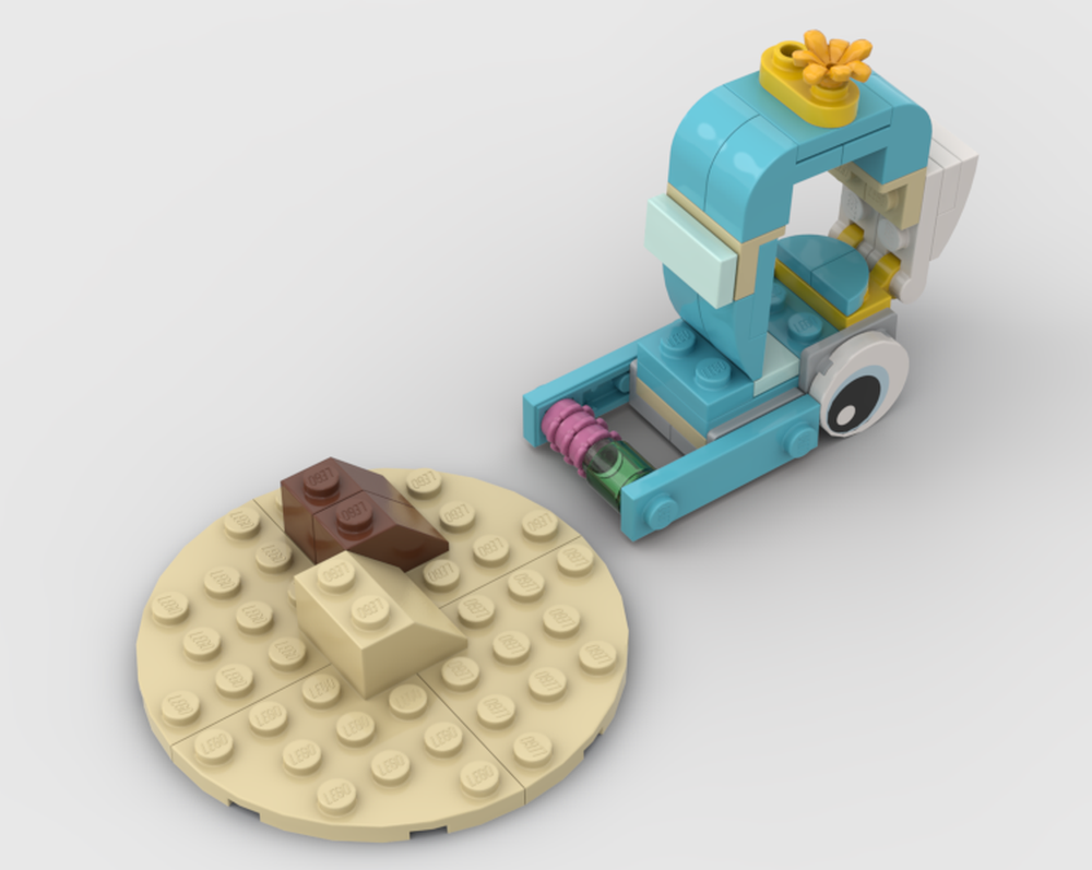 Lego 31128 Mini Steamroller