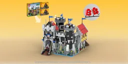 Complete Black Knight's Castle + Guarded Inn