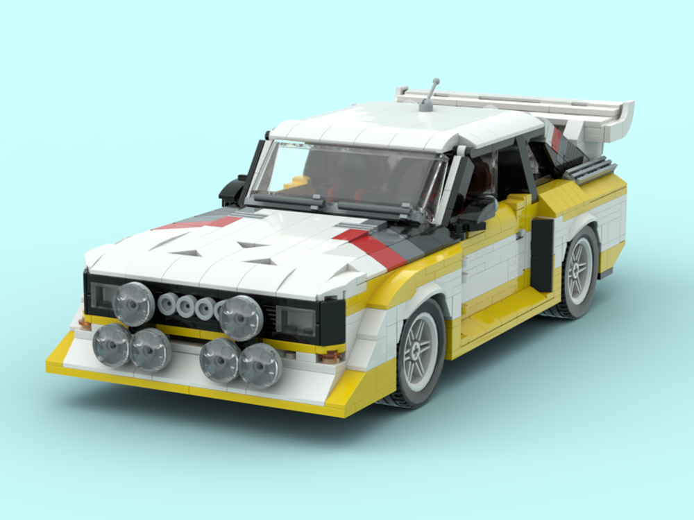 Lego 1:18 Audi Quatro Sport S1