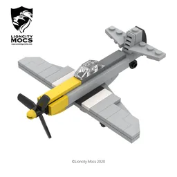 P-51 Mustang WWII Mini Aircraft MOC