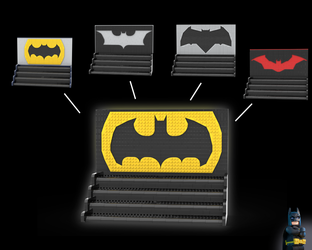 Lego Bat Vigilante of Gotham - Minifigures Display Stand Pack